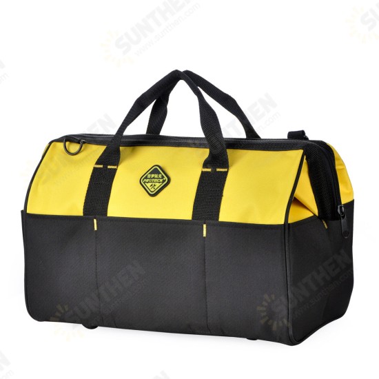 16 in Multi-function Tote Tool Bag Storage Case Waterproof With Shoulder Strap