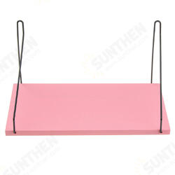 1PC Length 30CM/40CM/50CM Pink Wall Mounted Industrial Retro Assemble Wood Shelf Organization For Indoor Decorations Shelf Bracket 1PC Length 30CM/40CM/50CM Pink Wall Mounted Industrial Retro Assemble Wood Shelf Organization For Indoor Decorations Shelf Bracket