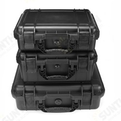 1PC Shockproof Sealed Safety Case Toolbox Airtight Waterproof Tool Box Instrument Case Dry Box with Pre-cut Foam Lockable 1PC Shockproof Sealed Safety Case Toolbox Airtight Waterproof Tool Box Instrument Case Dry Box with Pre-cut Foam Lockable