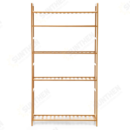 1PCS Shelf Multi-layer Multifunctional Floor Storage Rack Dining Room Living Room Household Finishing Assembly Mobile Wooden Shelf