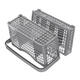 2 In 1 Universal Dish Washer Cutlery Basket for Maytag Whirpool LG Samsung