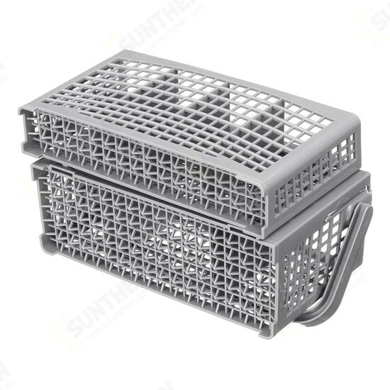 2 In 1 Universal Dish Washer Cutlery Basket for Maytag Whirpool LG Samsung