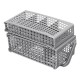 2 In 1 Universal Dish Washer Cutlery Basket for Maytag Whirpool LG Samsung