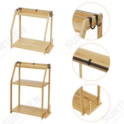 2/3 Layer Spice Rack Storage Organizer Seasoning Bottle Stand Shelf Holder