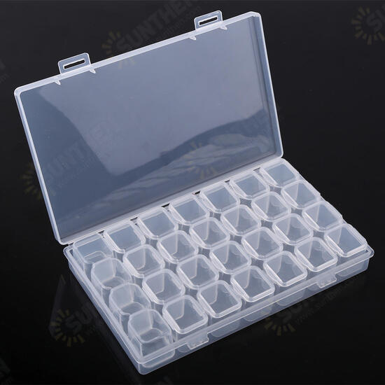 29 in 1 SMT Patch CHIP IC Component Box Disassembly Storage Box Screw Nail Mini Parts Storage Sealing Box