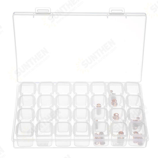 29 in 1 SMT Patch CHIP IC Component Box Disassembly Storage Box Screw Nail Mini Parts Storage Sealing Box