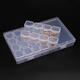 29 in 1 SMT Patch CHIP IC Component Box Disassembly Storage Box Screw Nail Mini Parts Storage Sealing Box