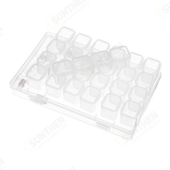 29 in 1 SMT Patch CHIP IC Component Box Disassembly Storage Box Screw Nail Mini Parts Storage Sealing Box