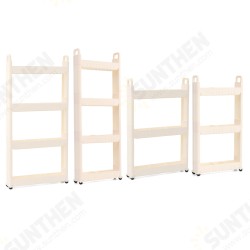 3-4-Tier Rolling Cart Mobile Storage Organizer Holder Trolley Cart Shelf Rack 3-4-Tier Rolling Cart Mobile Storage Organizer Holder Trolley Cart Shelf Rack