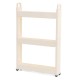 3-4-Tier Rolling Cart Mobile Storage Organizer Holder Trolley Cart Shelf Rack