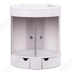 3 Layer Transparent Door Desktop Makeup Cosmetic Organizer Storage Bag Drawer 3 Layer Transparent Door Desktop Makeup Cosmetic Organizer Storage Bag Drawer