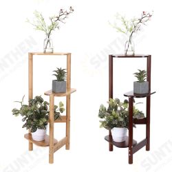3-Tier Corner Wooden Plant Stand Garden Flower Pot Holder Display Rack Shelves 3-Tier Corner Wooden Plant Stand Garden Flower Pot Holder Display Rack Shelves