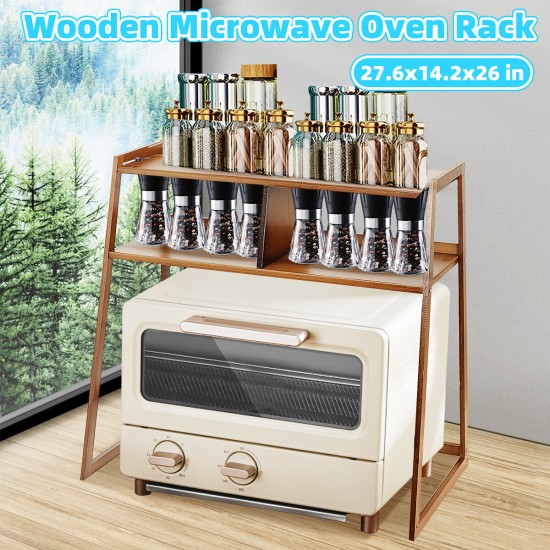 3 Tier Microwave Oven Stand Shelf Storage Rack Organizer Holder Cabinet Kitchen Tool