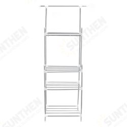 3/4 Tiers Stainless Steel Kitchen Rack Shelves Sheelf Microwave Storage Holder