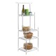 3/4 Tiers Stainless Steel Kitchen Rack Shelves Sheelf Microwave Storage Holder