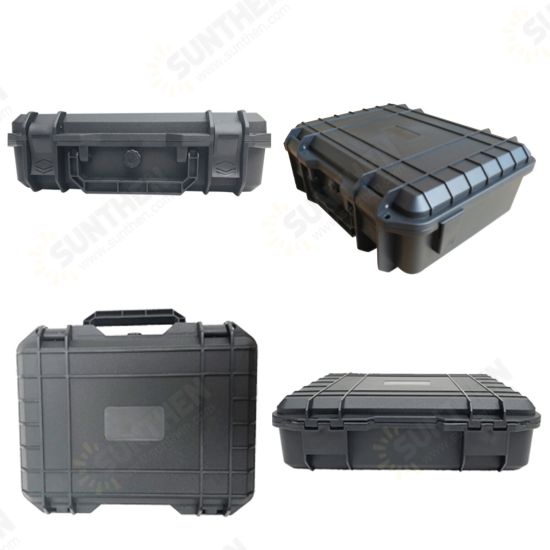 340mm Waterproof Storage Box Plastic Hard Carry Tool Case Camera With Sponge