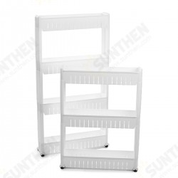3/4/5-Tier Slim Slide Out Trolley Storage Holder Rack Organiser Kitchen Bathroom 3/4/5-Tier Slim Slide Out Trolley Storage Holder Rack Organiser Kitchen Bathroom