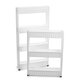 3/4/5-Tier Slim Slide Out Trolley Storage Holder Rack Organiser Kitchen Bathroom