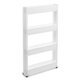 3/4/5-Tier Slim Slide Out Trolley Storage Holder Rack Organiser Kitchen Bathroom