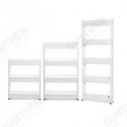 3/4/5-Tier Slim Slide Out Trolley Storage Holder Rack Organiser Kitchen Bathroom 3/4/5-Tier Slim Slide Out Trolley Storage Holder Rack Organiser Kitchen Bathroom