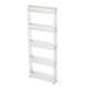 3/4/5-Tier Slim Slide Out Trolley Storage Holder Rack Organiser Kitchen Bathroom