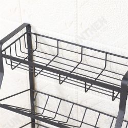 4 Tier Kitchen Spice Rack Standing Holder Jar Organiser Storage Spice Shelf 4 Tier Kitchen Spice Rack Standing Holder Jar Organiser Storage Spice Shelf