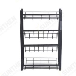 4 Tier Kitchen Spice Rack Standing Holder Jar Organiser Storage Spice Shelf 4 Tier Kitchen Spice Rack Standing Holder Jar Organiser Storage Spice Shelf