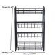 4 Tier Kitchen Spice Rack Standing Holder Jar Organiser Storage Spice Shelf