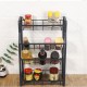 4 Tier Kitchen Spice Rack Standing Holder Jar Organiser Storage Spice Shelf