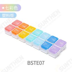 4/8/14 Grid Intelligent Pill Organizer Case with Electronic Timing Reminder