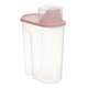 4Pcs Cereal Storage Box Plastic Rice Container Food Sealed Jar Cans Kitchen Grain Dried Fruit Snacks Storage Box