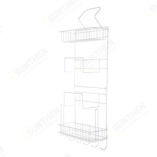 5 Layer Multipurpose Fridge Wall Storage Rack Multi-layer Kitchen Organize Shelf