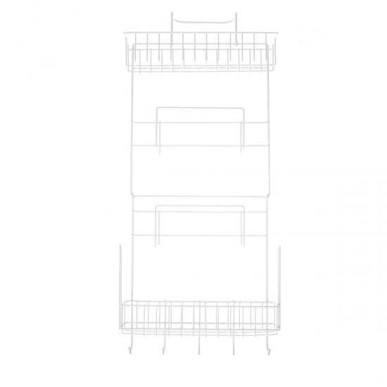 5 Layer Multipurpose Fridge Wall Storage Rack Multi-layer Kitchen Organize Shelf
