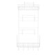 5 Layer Multipurpose Fridge Wall Storage Rack Multi-layer Kitchen Organize Shelf