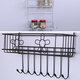 5 Tiers Fridge Hanging Rack Shelf Side Storage Spice Multi-Layer Side Holder