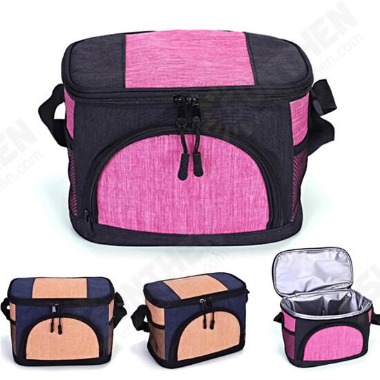 6L Insulated Portable Insulated Pouch Lunch Bag Waterproof Student Food Storage Bag