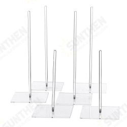 6pcs Donut Wall Storage Stand Acrylic Candy Sweet Party Doughnut Holder Display Box 6pcs Donut Wall Storage Stand Acrylic Candy Sweet Party Doughnut Holder Display Box