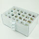 72 Grids Nail Tips Empty Nail Art Tools Storage Box Display Stand Jewelry Box