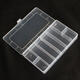 8 Compartments Storage Plastic Electronics Tool Gadgets Box Case