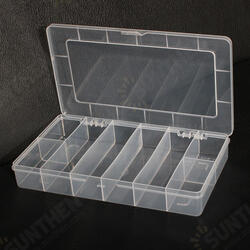 8 Compartments Storage Plastic Electronics Tool Gadgets Box Case 8 Compartments Storage Plastic Electronics Tool Gadgets Box Case