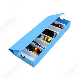 8 Grids Eyeglasses Sun Glassess Glasses Storage Box Display Tray Jewelry Showing Case