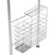 95x62x25.5cm 2 Tiers Over The Sink Dish Drying Rack Shelf Stainless Kitchen Cutlery Holder