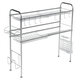 95x82x25.5cm 3 Tiers Over The Sink Dish Drying Rack Shelf Stainless Kitchen Cutlery Holder