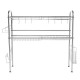 95x82x25.5cm 3 Tiers Over The Sink Dish Drying Rack Shelf Stainless Kitchen Cutlery Holder