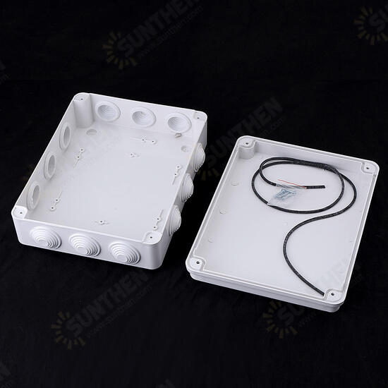 ABS IP65 Large Waterproof Junction Box Universal Electrical Tool Enclosure Cable Case