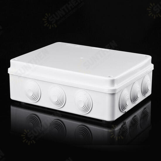 ABS IP65 Large Waterproof Junction Box Universal Electrical Tool Enclosure Cable Case