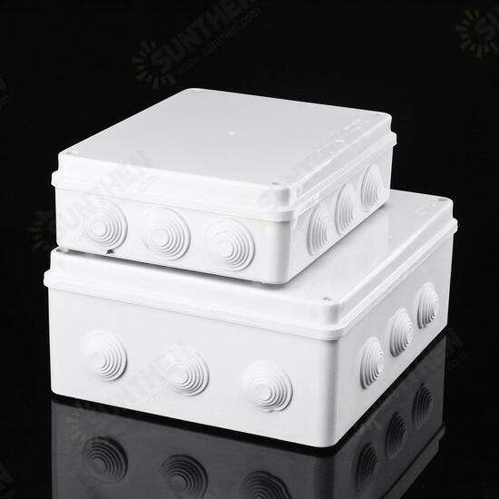 ABS IP65 Large Waterproof Junction Box Universal Electrical Tool Enclosure Cable Case