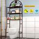 AUG-BS1 Bathroom Multi-functional ma tong jia Shelf Toilet Organizing Rack Floor Washing Machine Frame Shelf Kitchen Storage Rack