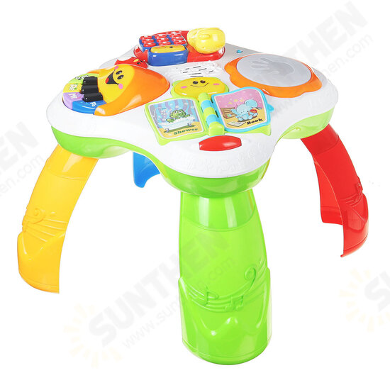 Activity Table For 1 Year Old And Up 2-In-1 Baby Standing Activity Center Table