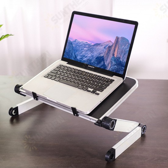 Adjustable Foldable Notebook Laptop Desk Table Stand Sofa Bed Tray Home Office